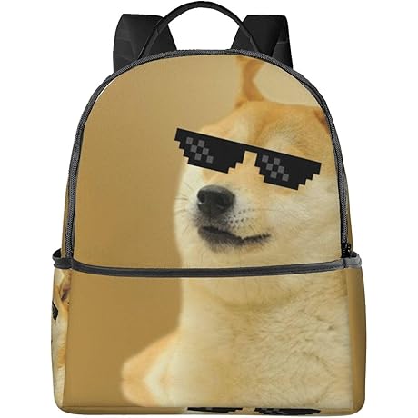 Radical Swag: Doge Backpack for the Ultimate Meme Enthusiast