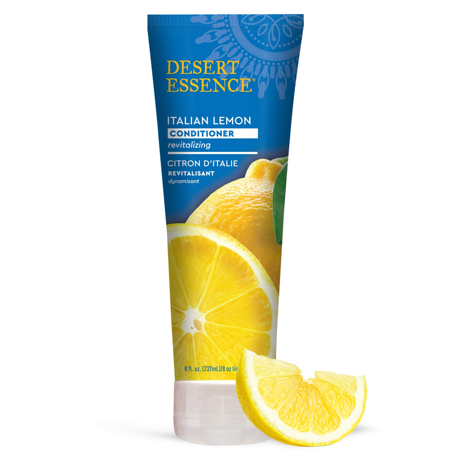 Italian Lemon Conditioner, Revitalizing, 8 fl oz (237 ml) - Desert Essence