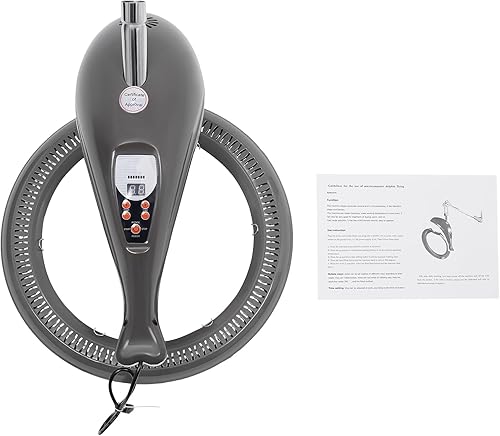 Miniatura 7 de Máquina profesional de lámpara de calor para salón - 104-140F estilo secadora de permanente, máquina de tratamiento de cabello giratoria en órbita