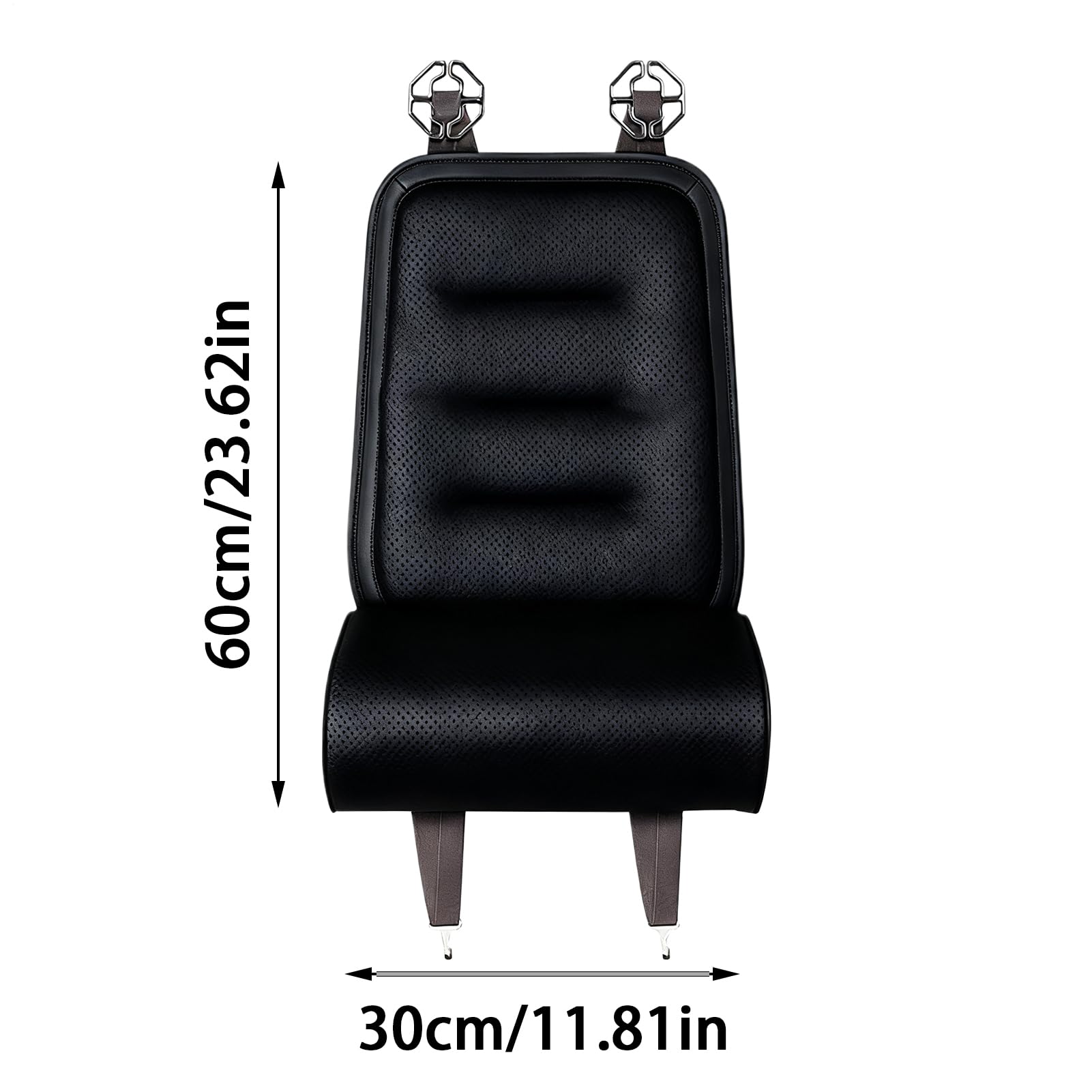 Prolongateur De Siège Auto avec Soutien des Jambes - Accessoires Auto Respirants et Anti-Dérapants,Coussin Extenseur de Soutien Lombaire Conducteur,pour Camion SUV Camping-Car Conduite Voyage