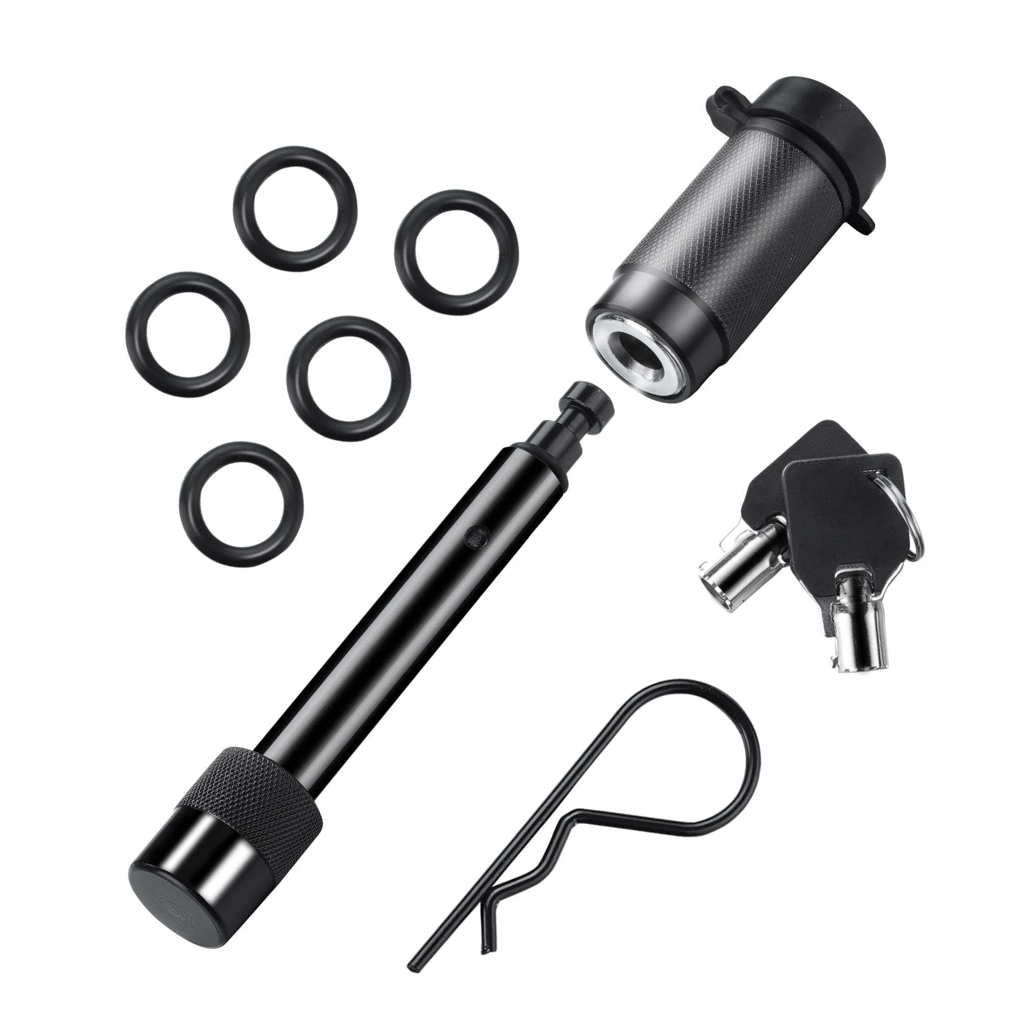 ‎Voltorb Hitch Receiver Pin Lock, 5/8inch Trailer Locking Pin Tow Hitch Lock for Class IV V V+ Tow RV Trailer Hitch, Anti-Theft & Anti Rattle