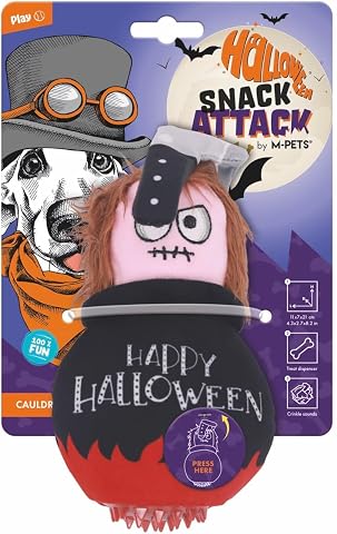 M-PETS HALLOWEEN CAULDRON SNACK ATTACK KÖPEK OYUNCAĞI
