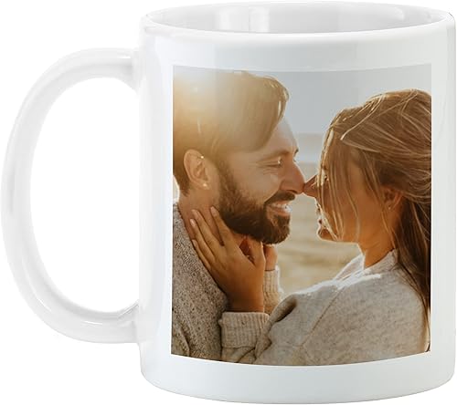 Let's Make Memories Taza con foto personalizada, taza de café personalizada, tu foto, para cualquier ocasión, cumpleaños, para él, para ella, para disponible en Yaxa El Salvador