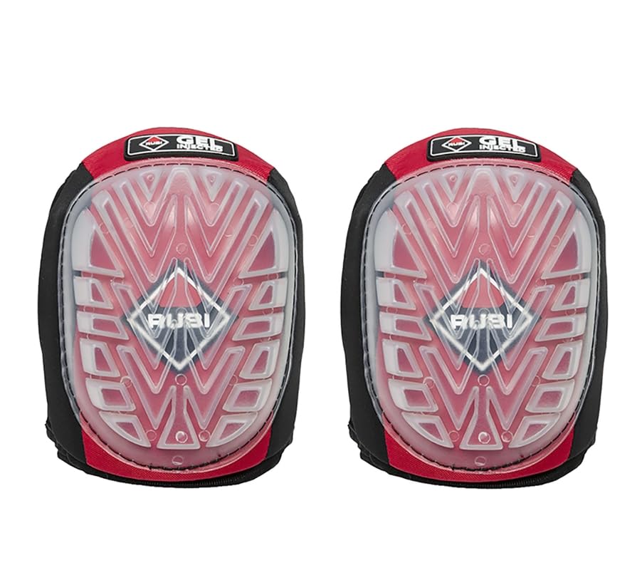 Luminexia 1 par Rodilleras Profesionales,Rodilleras de Trabajo de Gel Suave,Capa Interior Transpirable,Alta protección Externa para Superficies duras. para jardín,construcción,carpintería de Pisos
