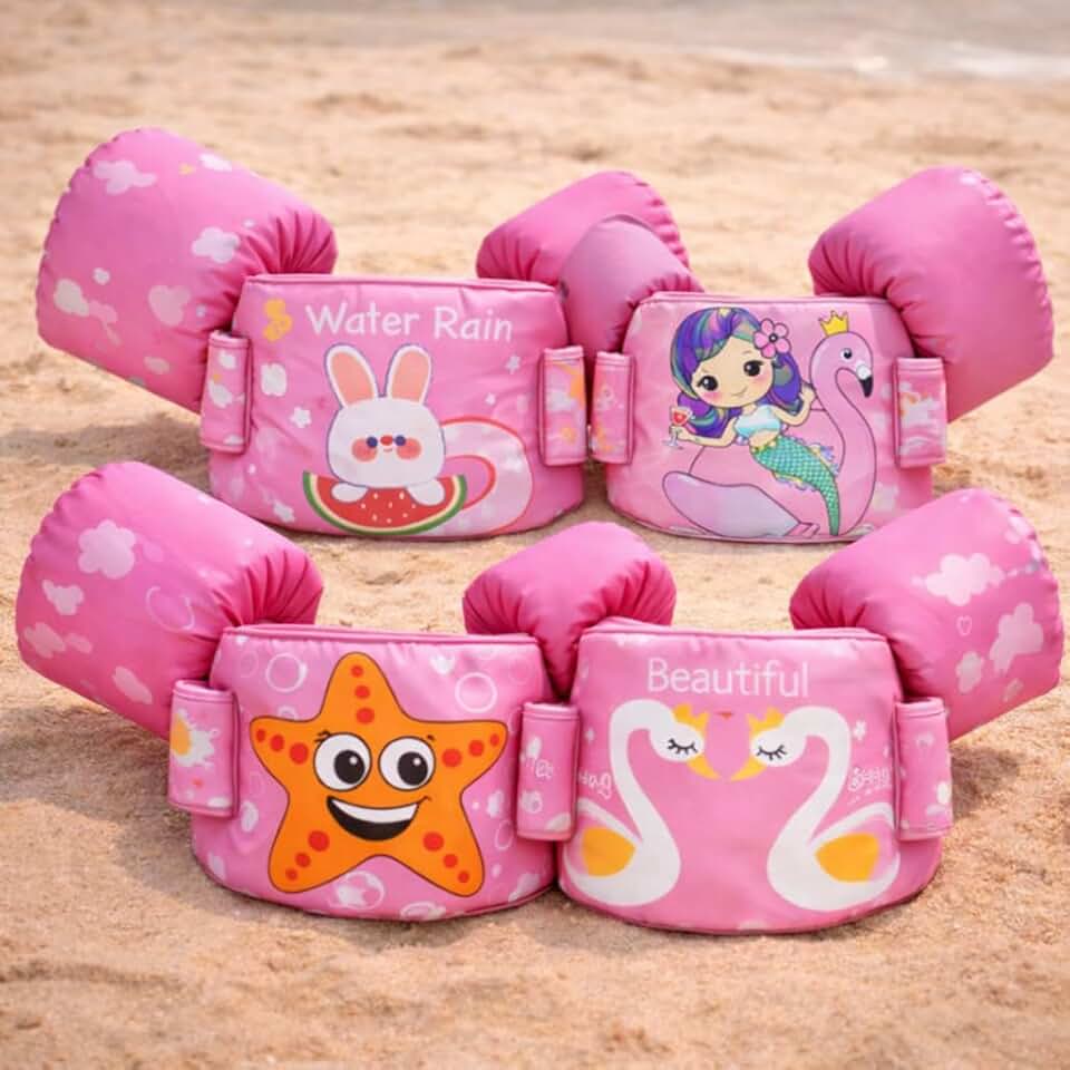 Boia Colete Salva Vidas Infantil Flutuador Ajustável e Seguro Para Crianças Até 30kg, 1 a 7 Anos - Piscina Praia Não Fura - Linha Premium Select Rhead