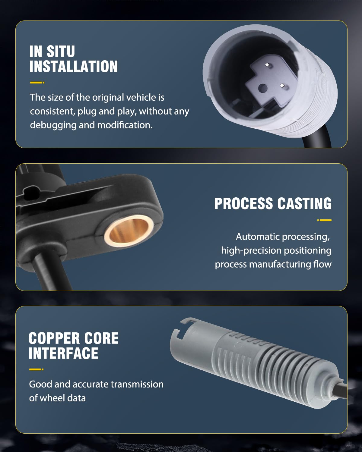 Omega Speedmaster Mark III Sensor De Velocidad De Rueda ABS Eje Trasero Delantero Para BMW Correa Apple Watch Loop