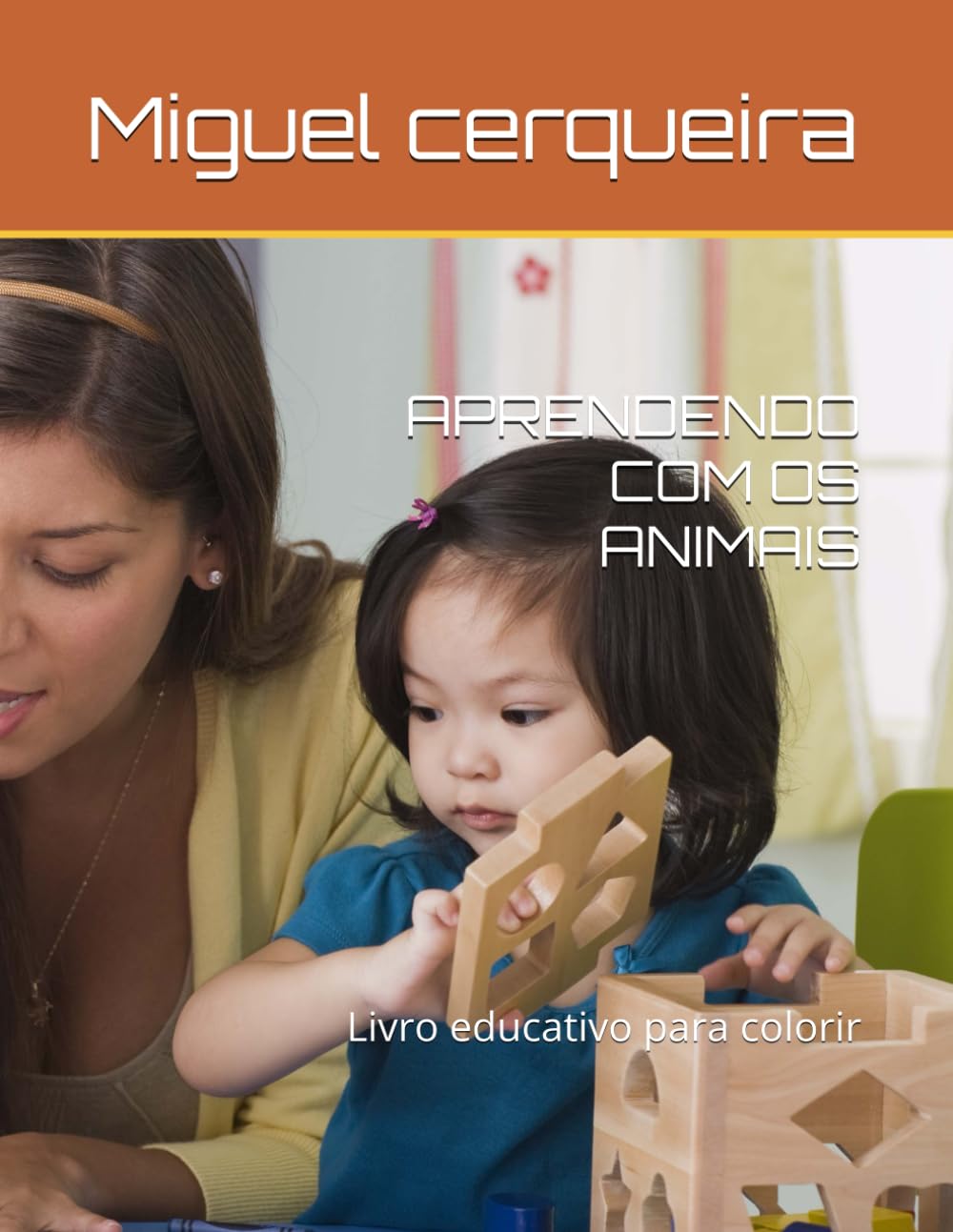 APRENDENDO COM OS ANIMAIS: Livro educativo para colorir