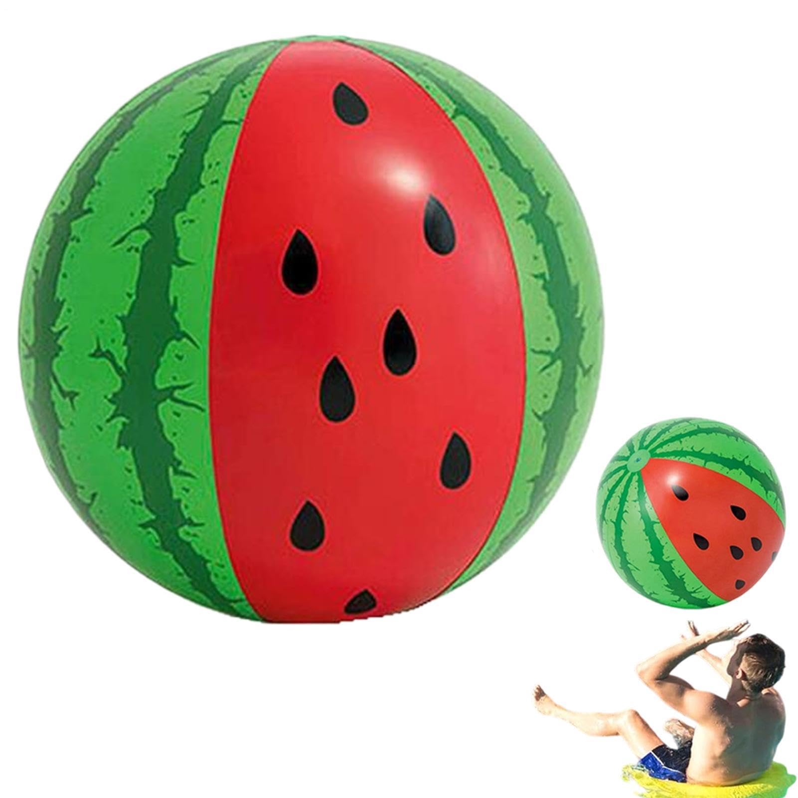 Globo de playa de sandía inflable de 75 cm para juguetes de jardín 8