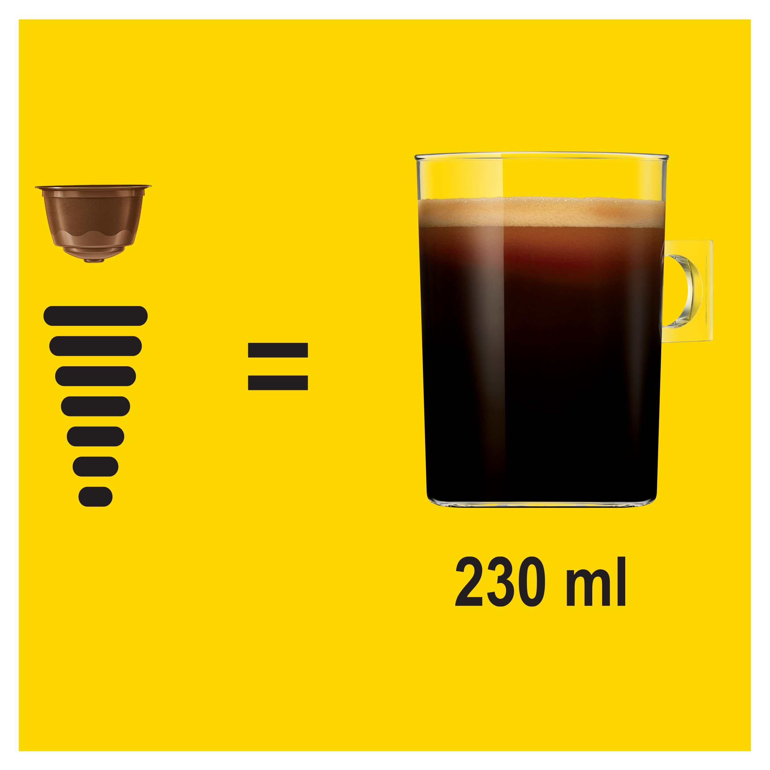 NESCAFE DOLCE GUSTO Grande - Café Capsule - Intensité 5 - Mélange Arabica & Robusta - 90 Capsules (3 Boîtes x 30)