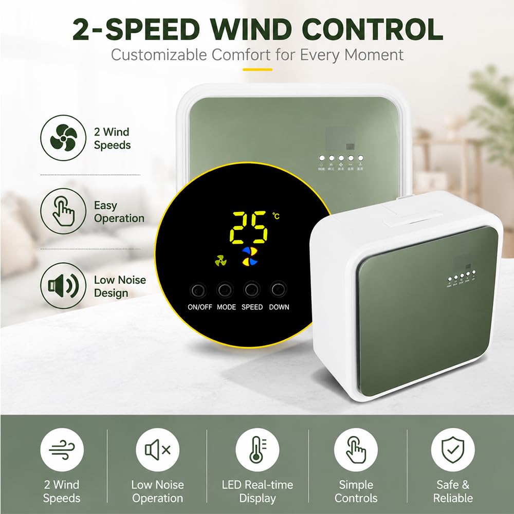 Aire Acondicionado Dividido de 220 V 2050 W para Dormitorio