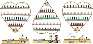 Estante de exhibición de esmalte de uñas, 6 u...