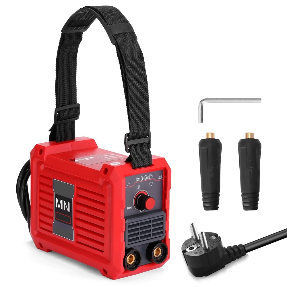 Saldatrice Inverter Portatile 250A MMA - Saldatrice A Elettrodo IGBT Con Display LED, Compatta E Leggera