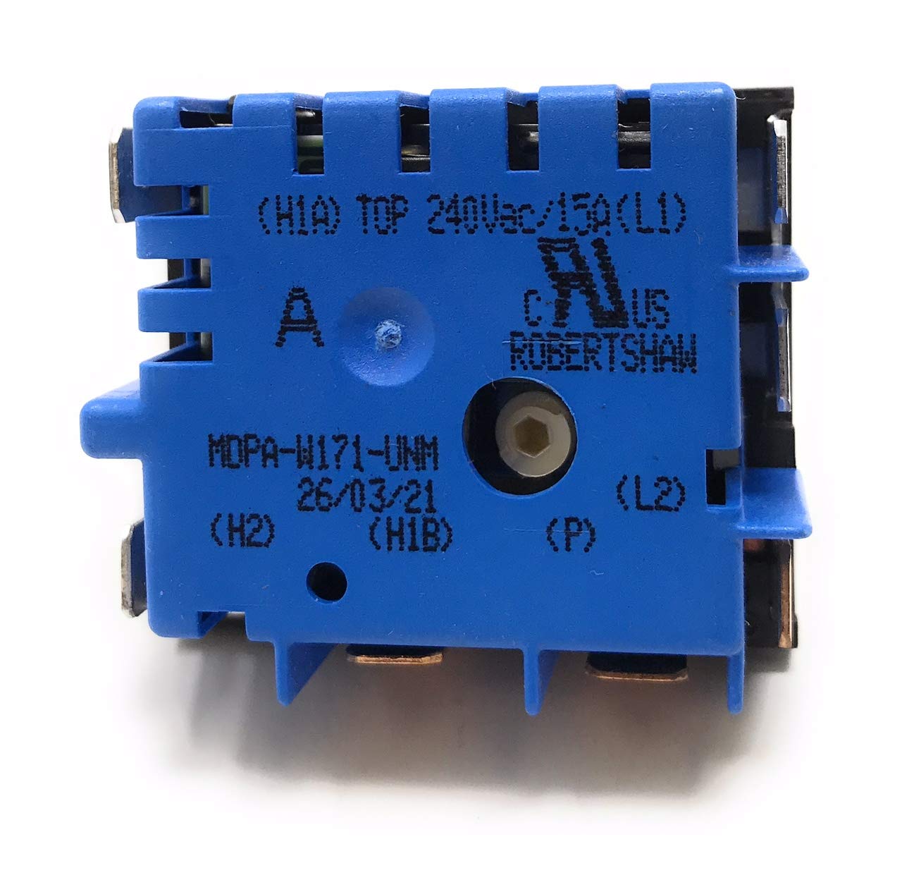 KITCHEN BASICS 101 Interruptor Dual OEM Actualizado W10434452, Interruptor De Control Infinito De Rango Compatible Con Whirlpool PS11754687, MDPA-W171-WPM - Foto 5