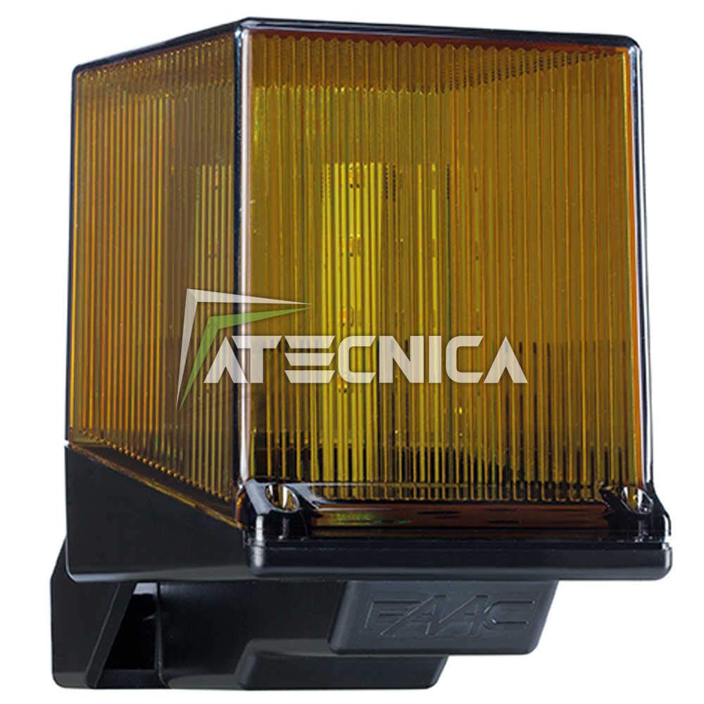 LAMPEGGIATORE LED 24V GIALLO MONTAGGIO A PARETE 410024