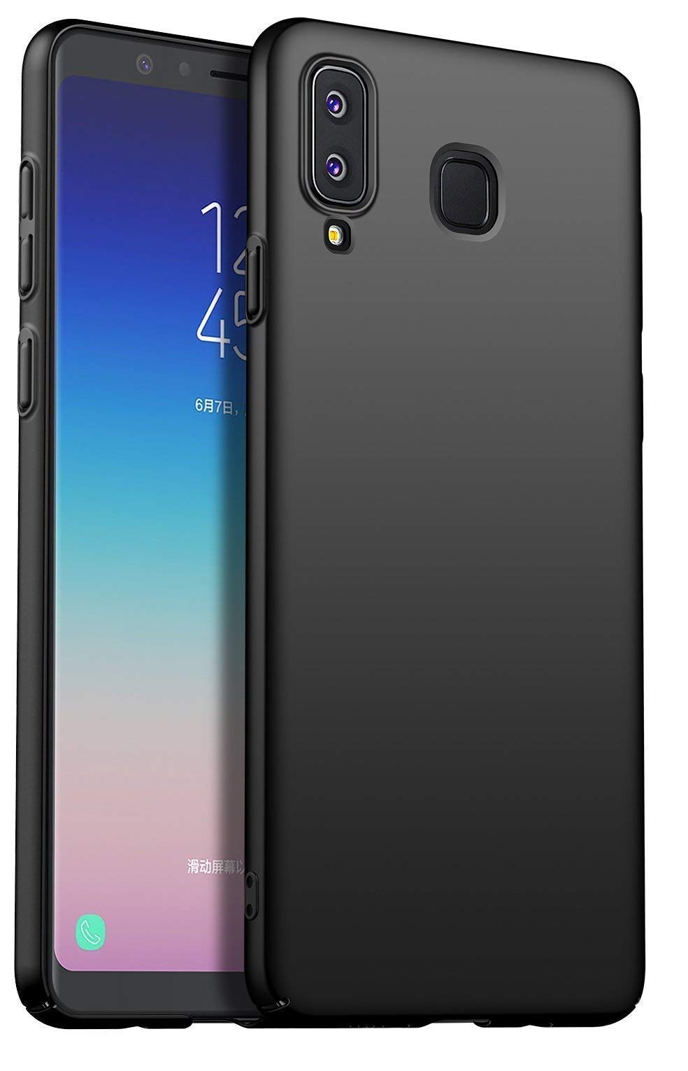 SmartLike Silicone Back Case for Samsung Galaxy A8 Star (A9 Star) - Black (B07H43M7S8) Amazon Price History, Amazon Price Tracker