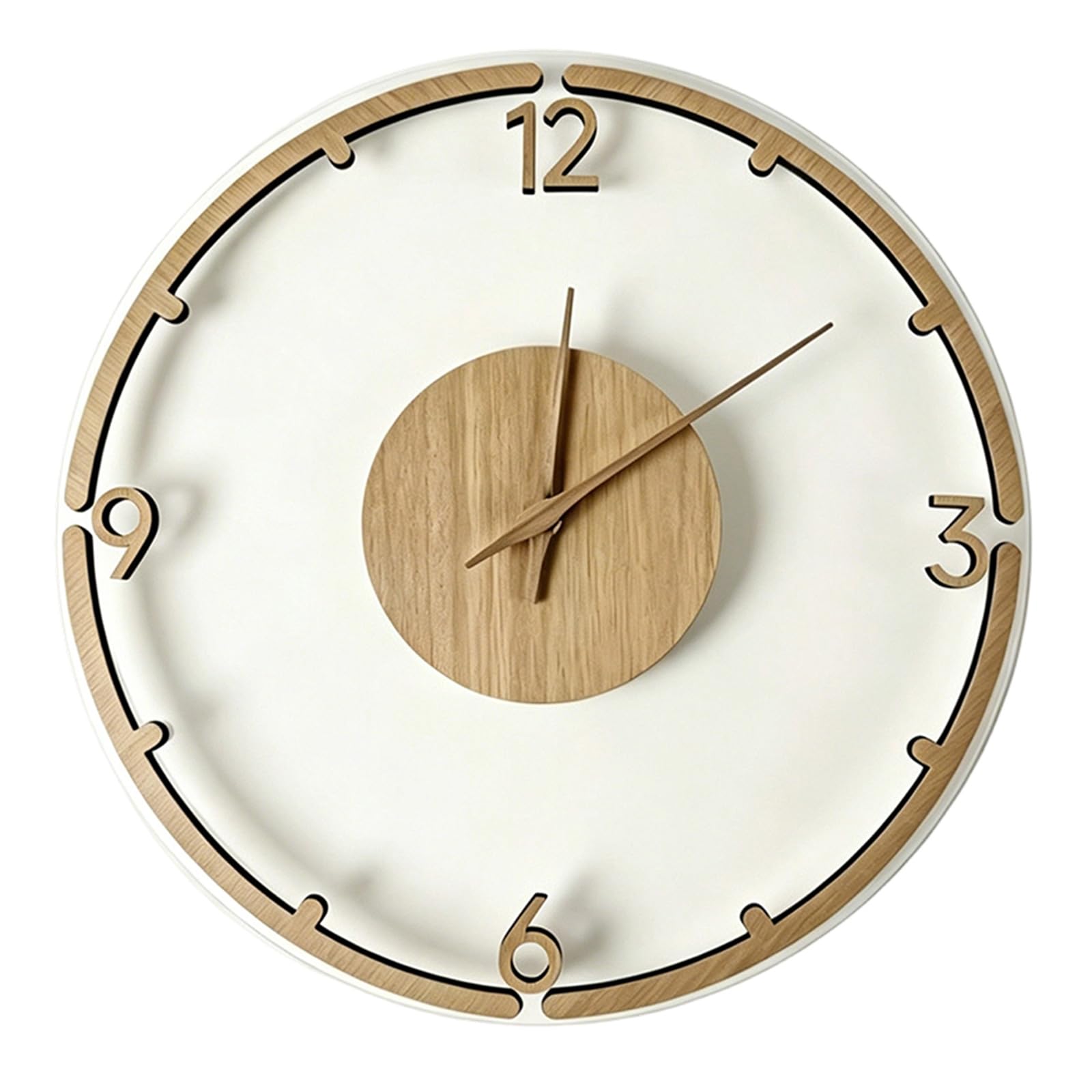 Oxxggkao Silents None-Ticking Clocks Decorative Clock Battery Operated Wall Clocks for Living Room Kitchen Home Offices Decors Battery Operated