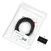 Vista 22 de Chanzon 2N60 TO-220AB NMOS MOS N-Channel Power MOSFET Transistor, alto voltaje y corriente nominal, (paquete de 10 unidades)