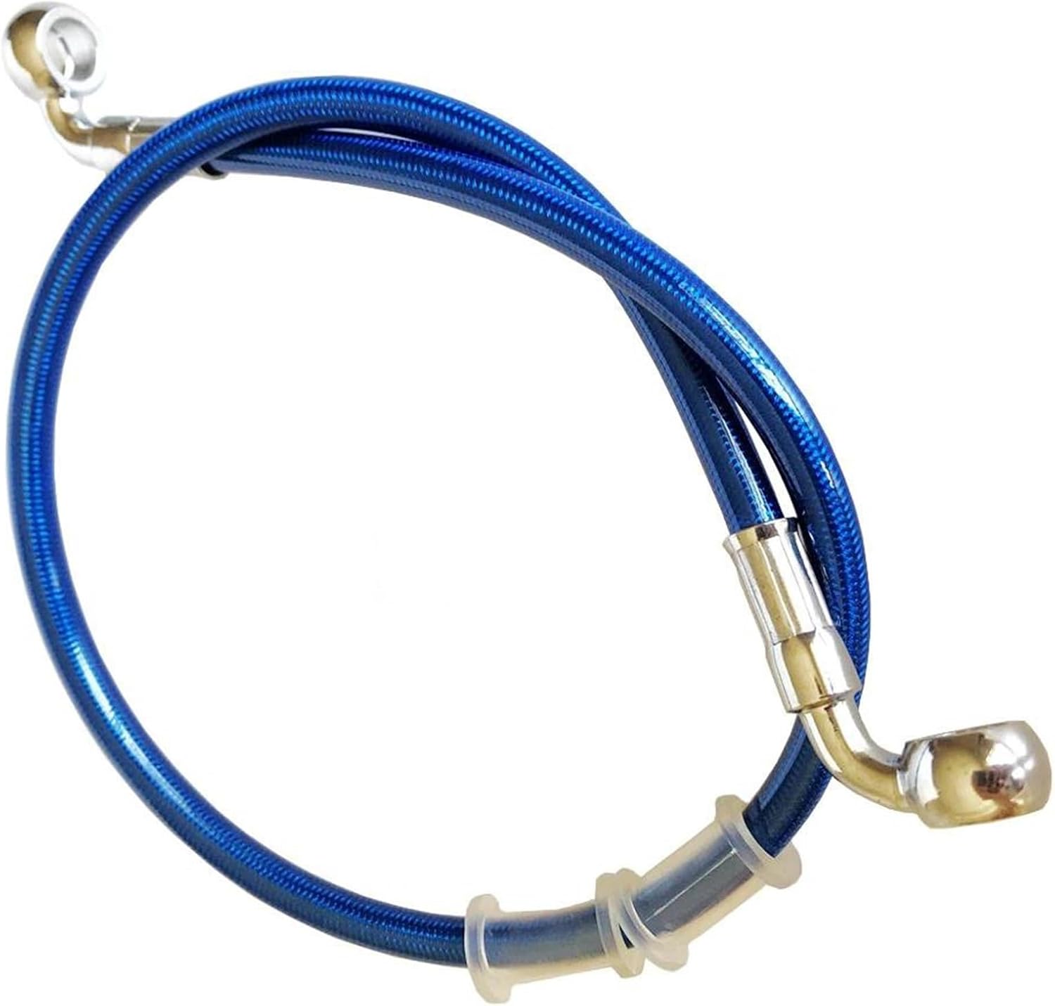 バイクのブレーキライン オートバイ油圧ブレーキホースラインケーブル400 Mm - 2200 Mm 90&deg;-90&deg;パイプライン編組オ