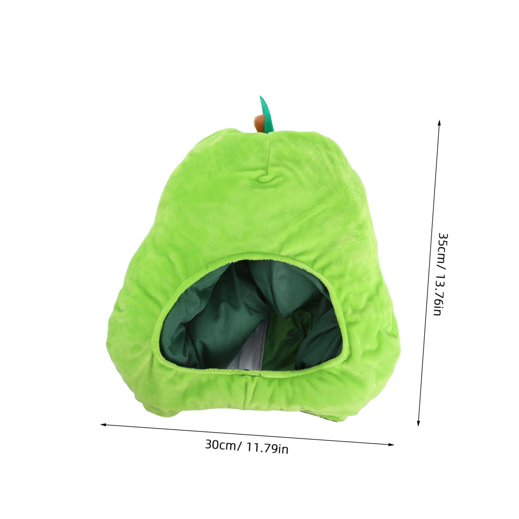 LIOOBO Costume Prop Performance Costumes Festival Supplies Pear Headset Toy Boys and Girls's Party Favor Hat