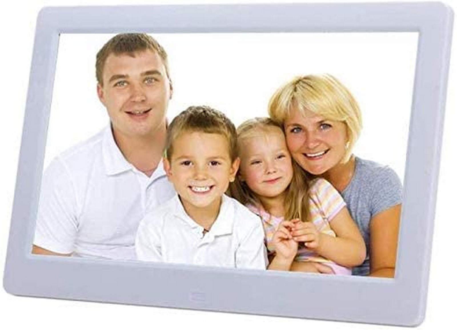 Cadre photo numérique 10,1 pouces blanc : le cadeau idéal pour la famille