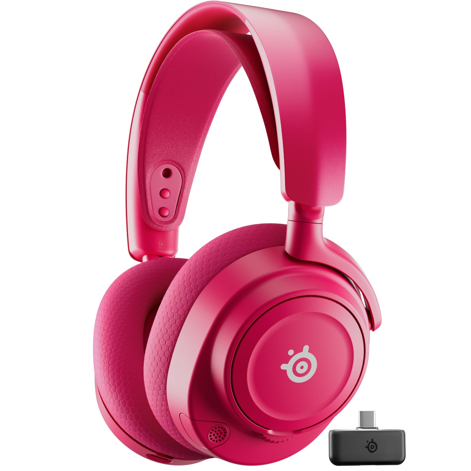 SteelSeries Arctis Nova 7 Wireless Gen 2 do gier -sterowanie aplikacją w czasie rzeczywistym - 50H + -przetworniki magnetyczne z magnesem neodymowym -miks 2,4 GHz/Bluetooth - PC,PS5, Switch 1/2,mobile