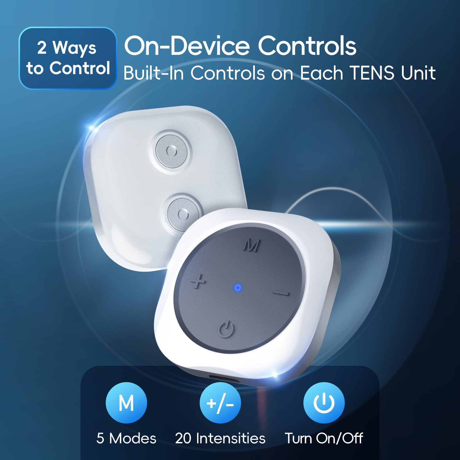 Comfytemp Wireless TENS Unit - Pain Relief -3 Comfytemp Wireless TENS Unit - Pain Relief -3