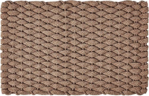 Rockport Rope Doormats 2030224P Premium Indoor & Outdoor Doormats, 20"X 30", Tan #TOP9