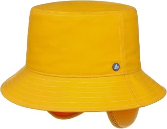HAMMABURG Waxed Cotton Bucket Hat Packable Outdoor Reisehut Earflap Unisex Autumn Winter