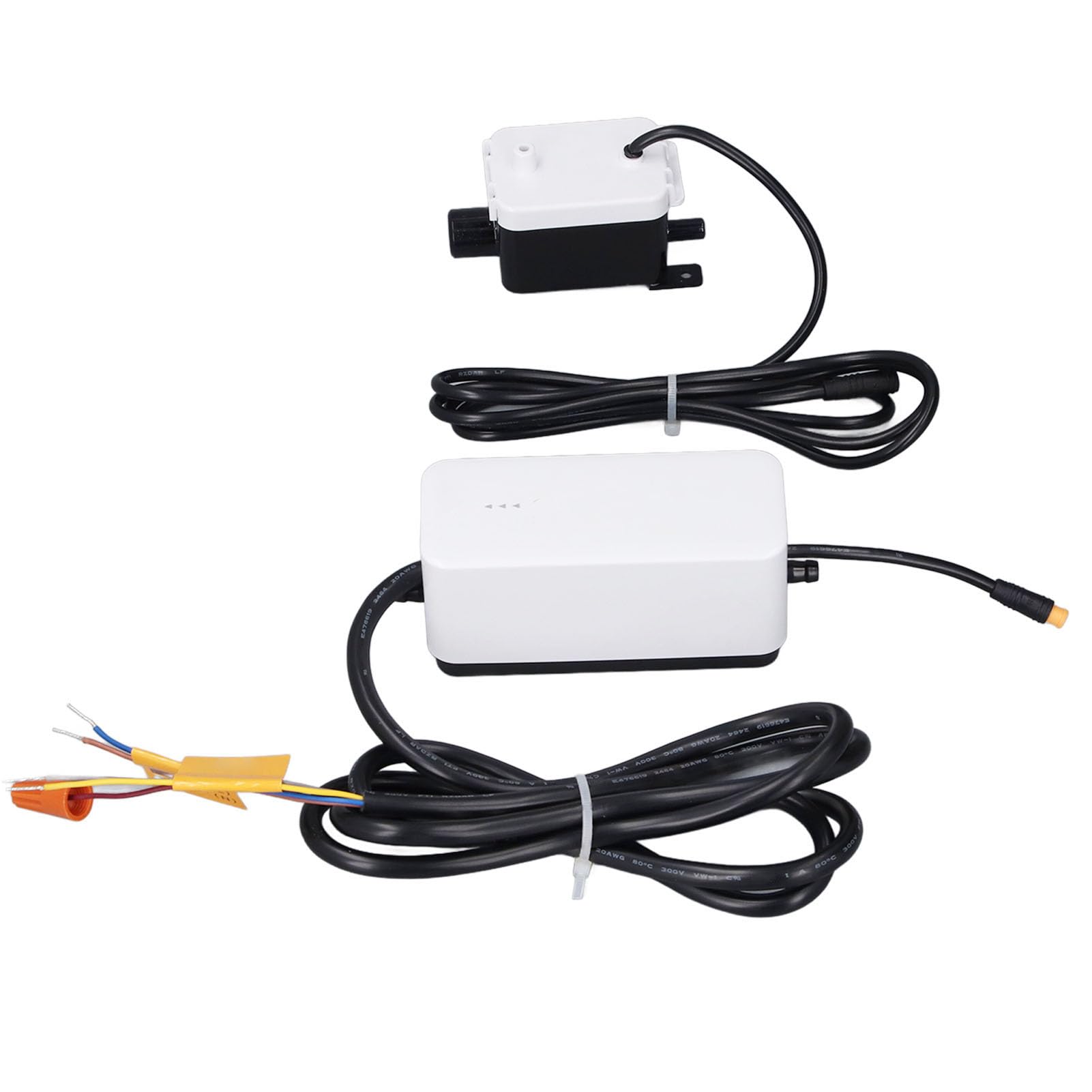 AUNMAS Leise Kondensatablaufpumpe, Geteilte ABS-Kondensatpumpe, 24 L, H-Durchfluss, 10 M Hub, 19 DB, Eingebauter Filter, 100 Bis 240 V, für die Entwässerung von Klimaanlagen in Häusern, Büros,