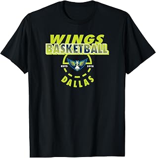 WNBA Official Dallas Wings And One T-Shirt