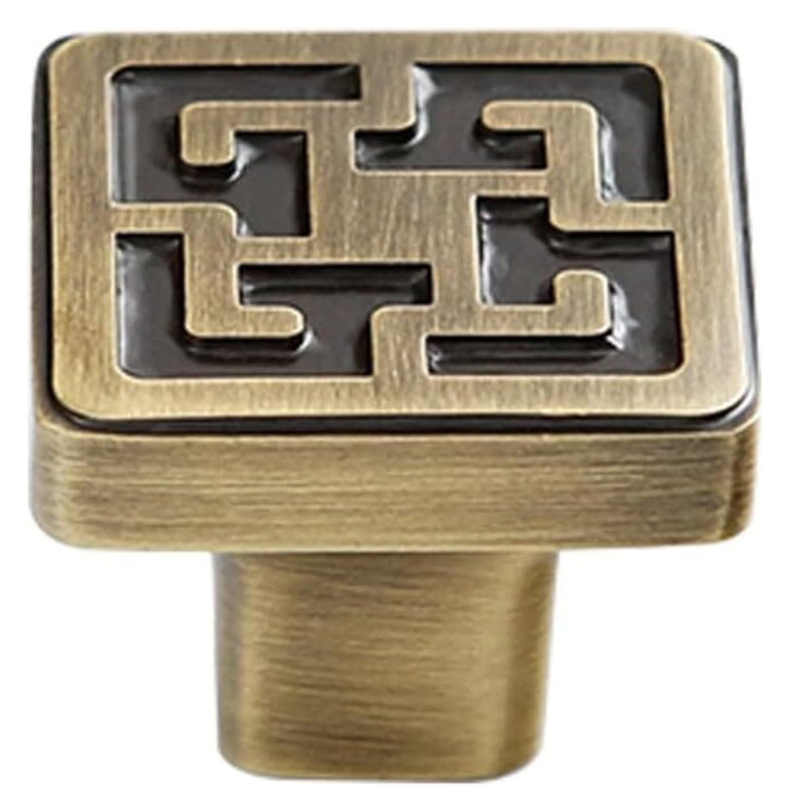 Fagoritime Antique Knob, Copper Cabinet Wardrobe Drawer Pulls(27mm Single Hole)