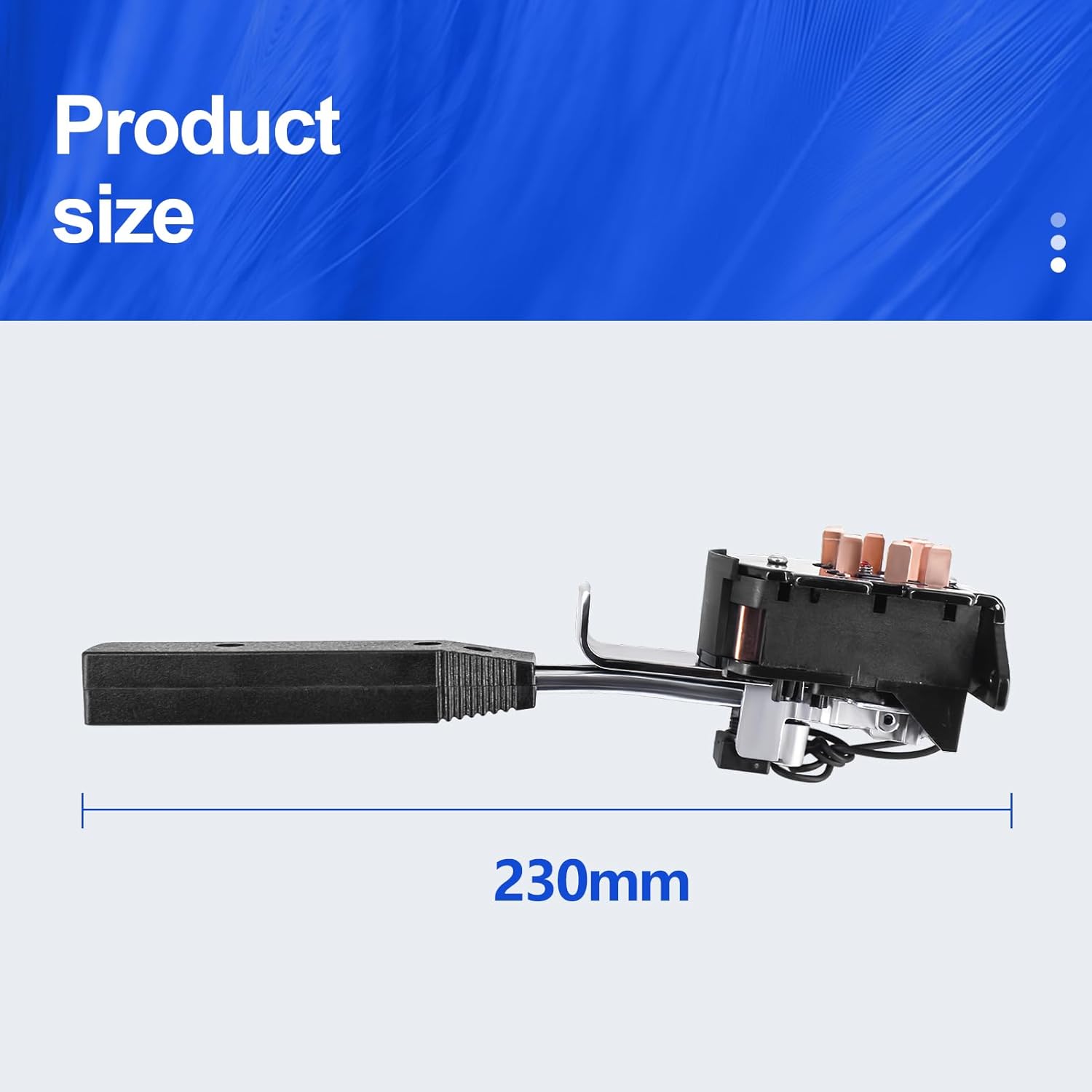 Turn Signal Switch Compatible with Peterbilt Truck 377 378 379 Part Numbers TL30300AP 480827 480827G 01481381 01481389 TL3030 Black