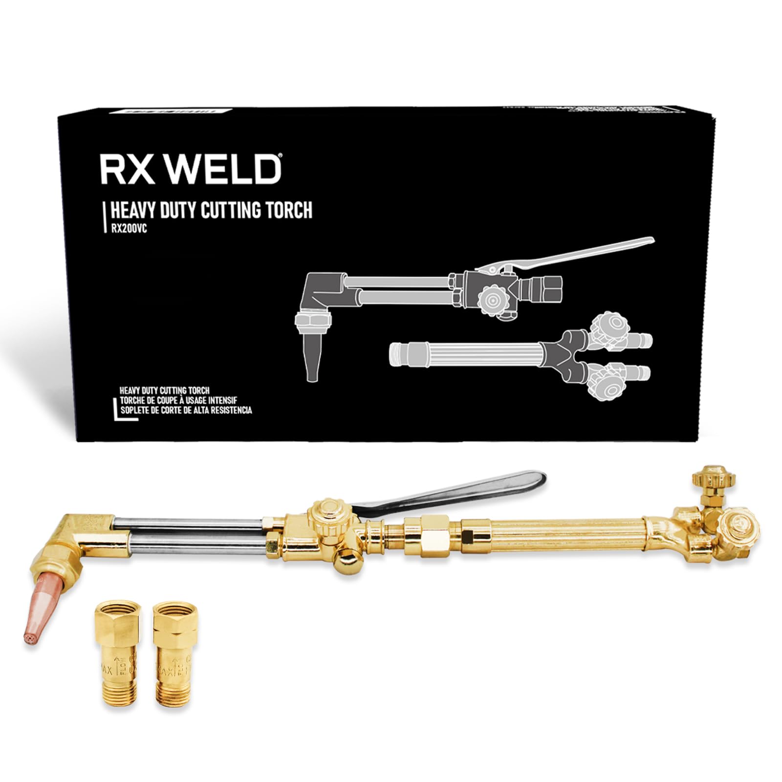 RX WELD Heavy Duty Cutting Torch, Check Valves, V-Type