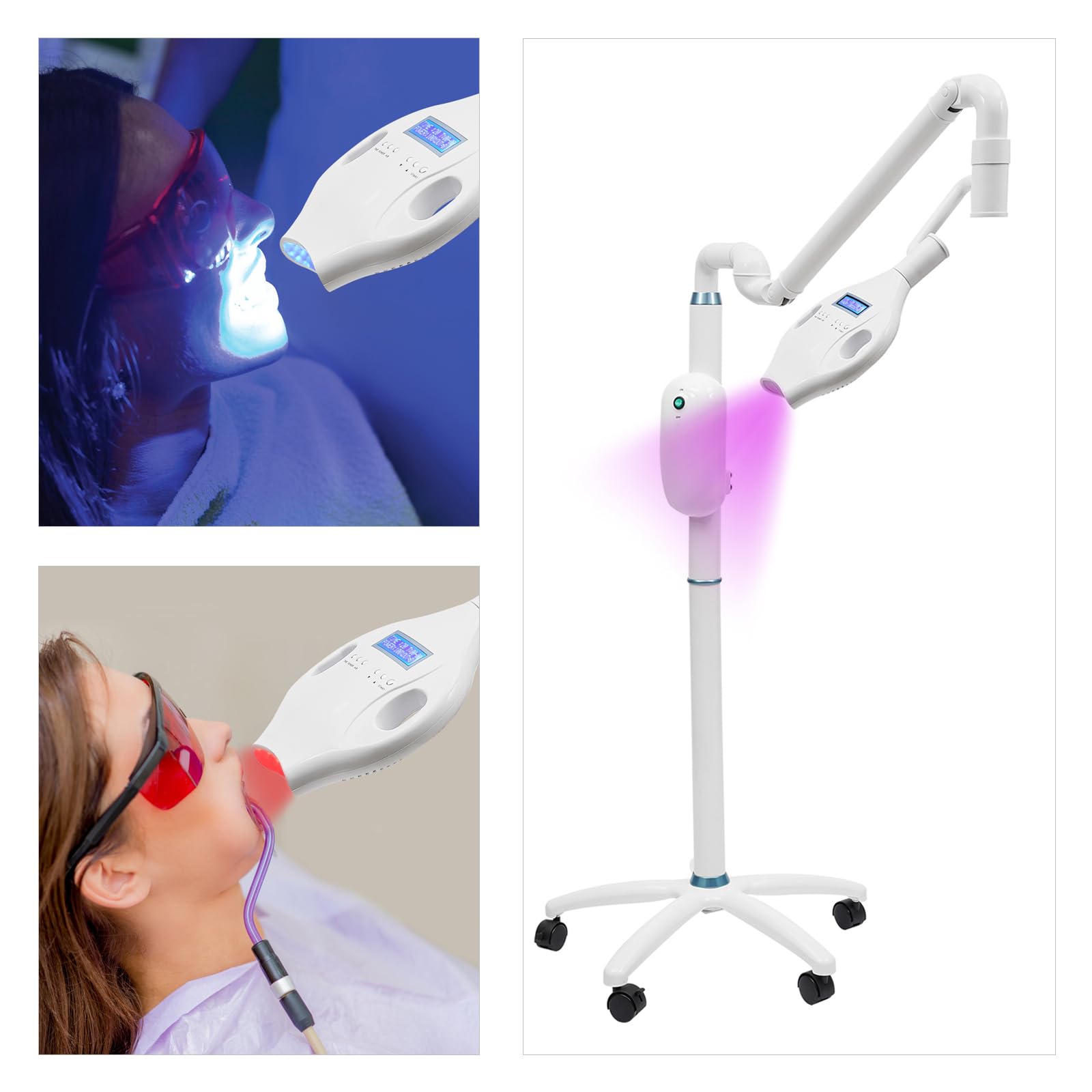 Amazon.com: Professional Teeth Whitening Machine LED Light, Mobile