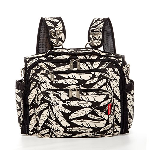 Diaper Bag Backpack, Large Capacity Baby Diaper Bag For Travel Featuring Bottle Pockets, Multi-Functional Bag For Mom, Boys And Girls Comfortable Backpack Straps, Classic Design Black #TOP9