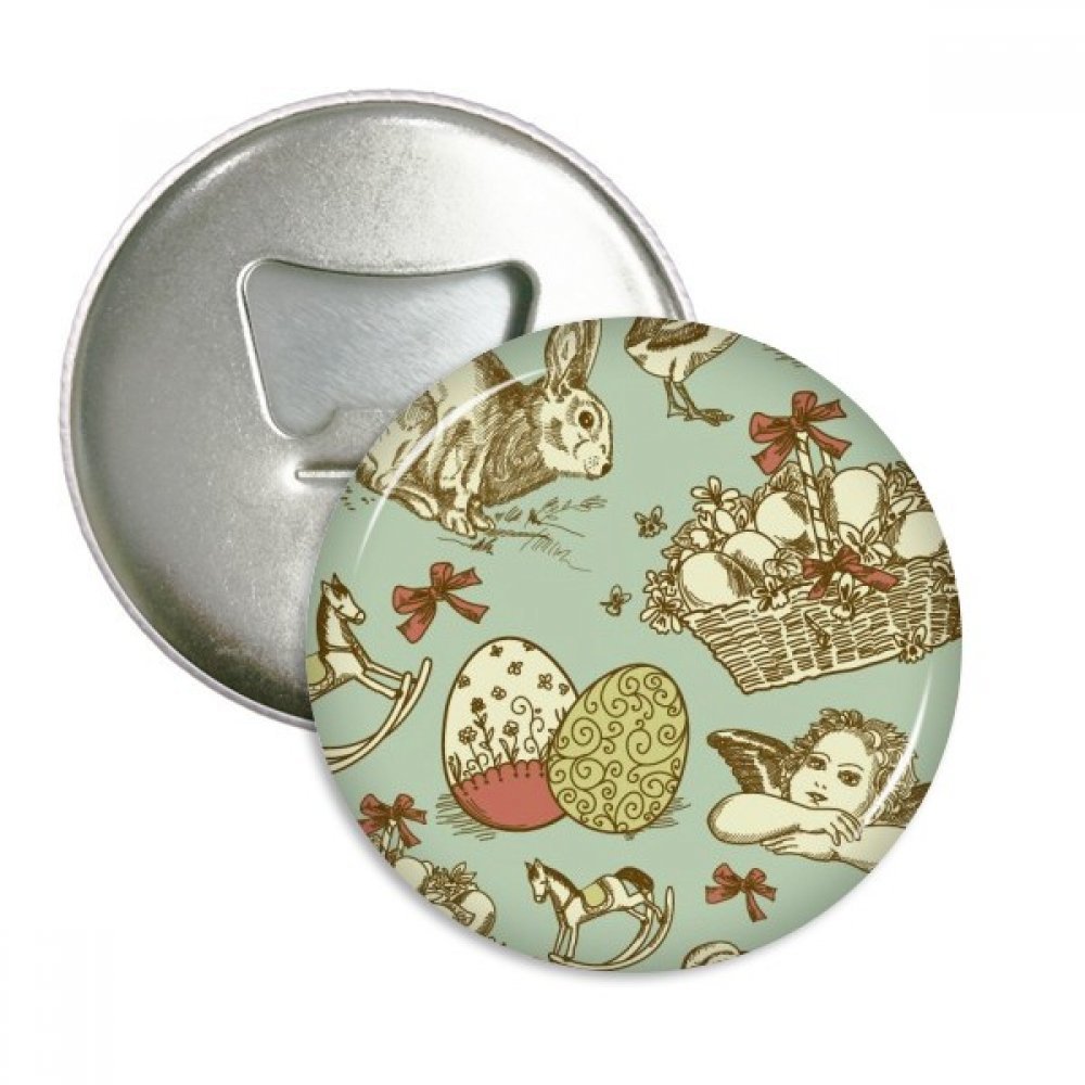 Aimants de réfrigérateur et pins de Pâques en cadeau : lot de 3 souvenirs d'ange