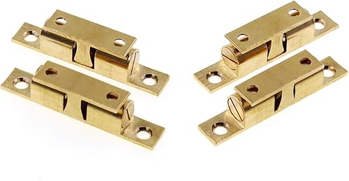 Miniatura 5 de Pestillo magnético de latón macizo para puerta de armario, cierres de armario, imanes para muebles, cierre de puerta de caravana, tensión de bola,