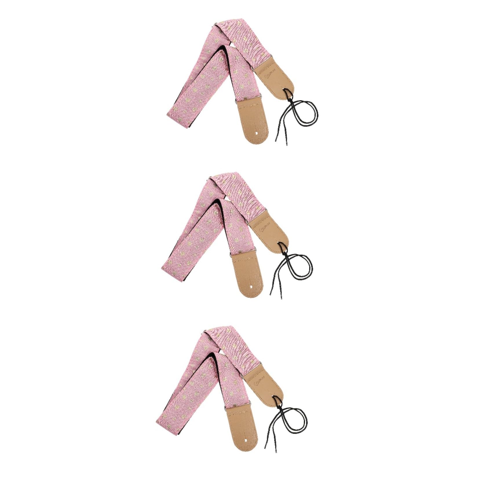 Milisten Correa de Guitarra y Color Rosa con Creativo Accesorio de Guitarra Chic y Cómodo Reduce Presión y Espalda