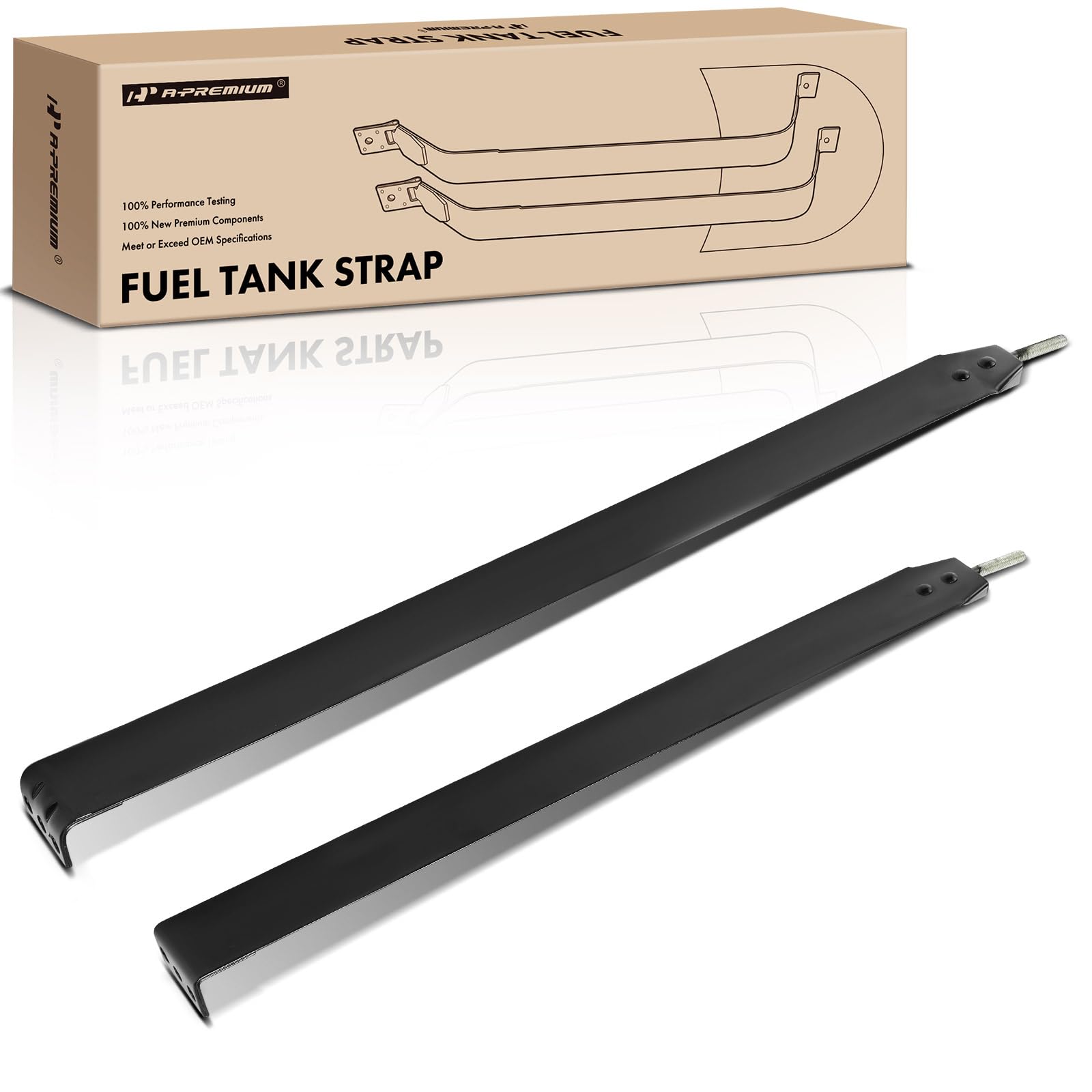 Amazon.com: A-Premium 2PCS Fuel Tank Straps Compatible with Dodge