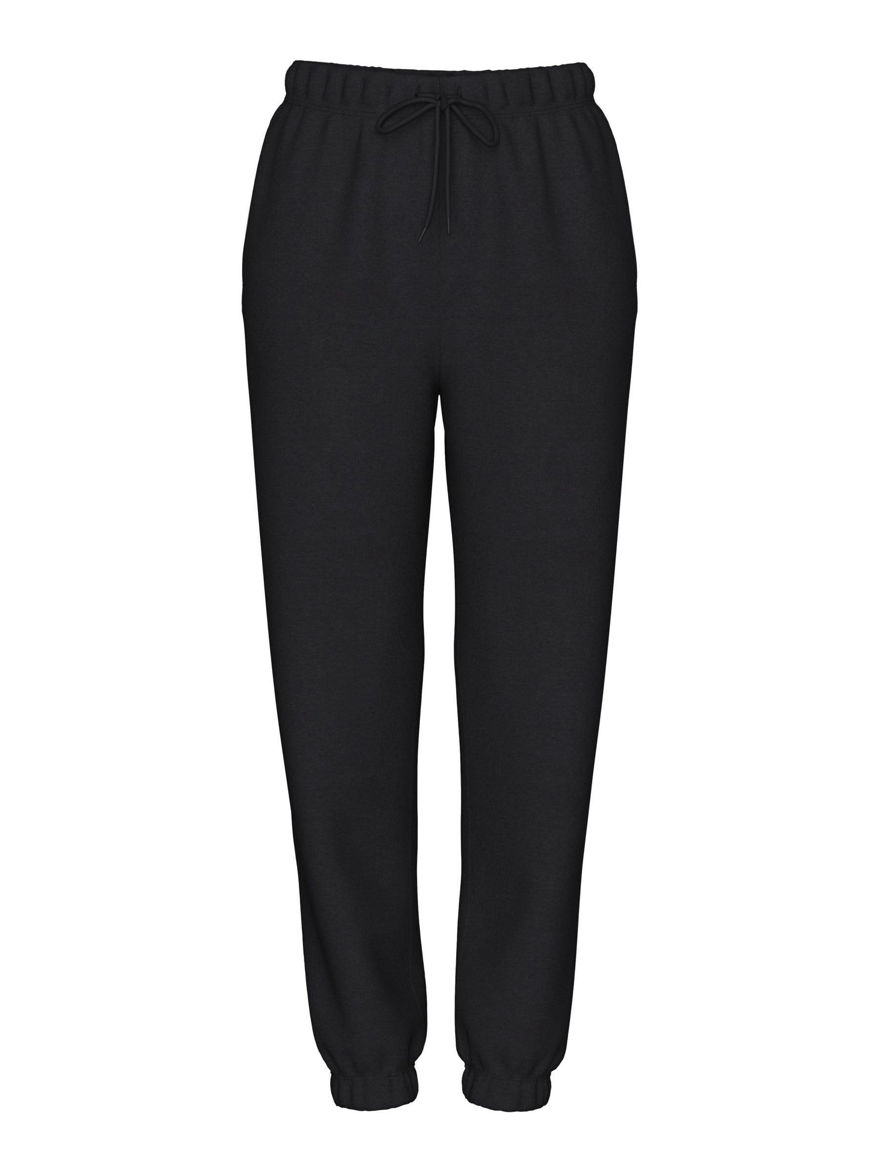 PIECES Pcchilli Hw Women's Sweat Pants Noos Sweatpants, Black, M