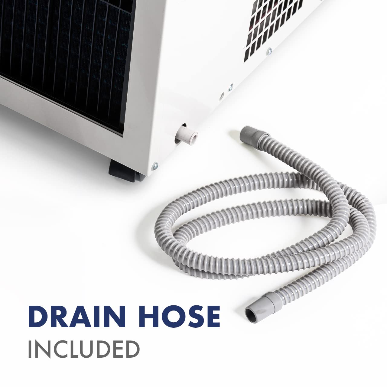Uninex SAC25FC KOOLZONE - Enfriador de puntos móvil para interiores y exteriores con ruedas, perfil bajo, tipo piso, grado industrial, 9,210-BTU, refrigerante R410A 7