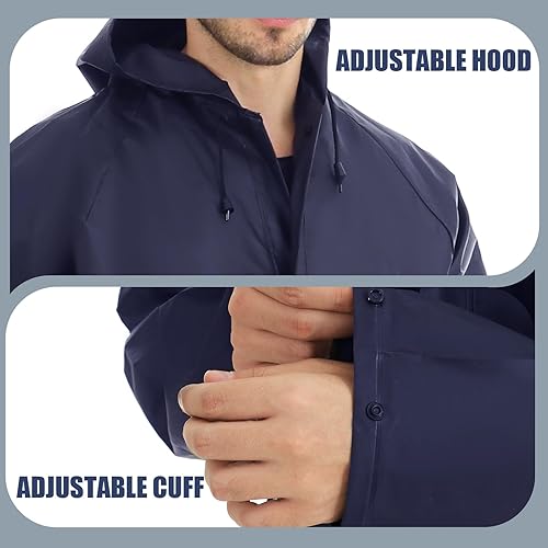 Miniatura 2 de Ultra-Lite - Traje de lluvia para hombres y mujeres, duradero, impermeable, impermeable, equipo de lluvia para agricultura, senderismo