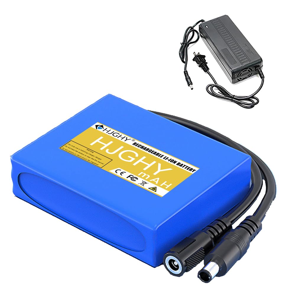 Amazon | HJGHY 24V 12V PVCリチウム電池 3000mAh 5000mAh 8000mAh
