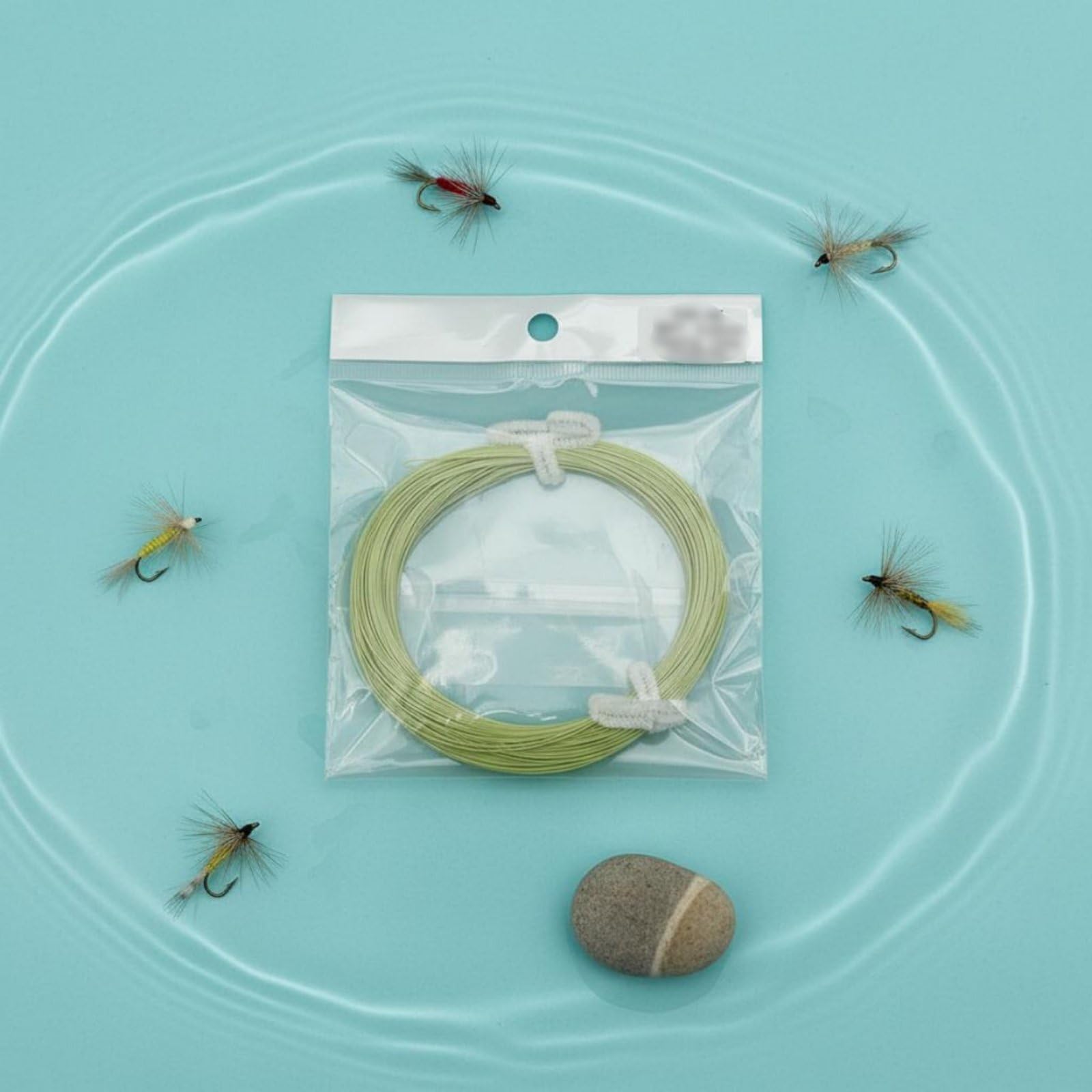 Gralara Filo da Ninfa Europea Bassa Elasticità Filo da Pesca a Mosca Livellato Elastico e Flessibile Coda di Topo Galleggiante per Torrente