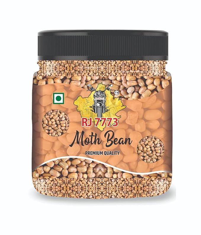 RJ 7773 Premium Desi Moth Beans | Matki Dal | Moth Bean Seeds | Rich In Proteins & Dietary Fiber | Delicious In Taste Moth whole (1kg)-image-40