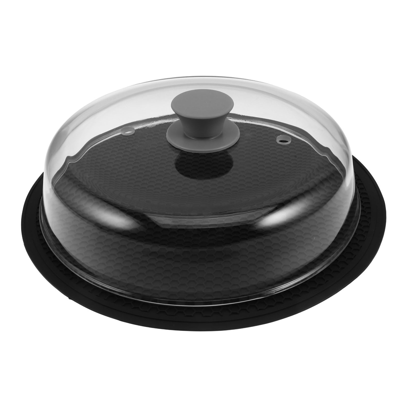 OUNONA Couvercle en verre pour micro-ondes et dessous de plat pour