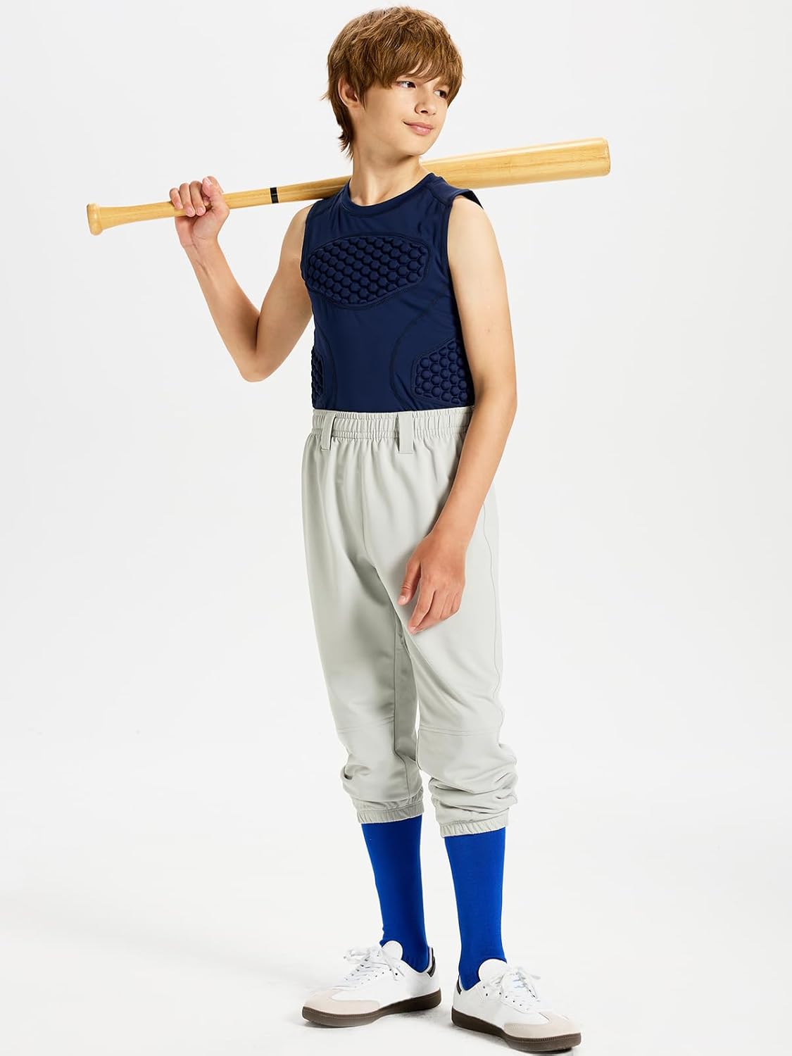 DEVOROPA 2T/3T/4T/5T to Big Kids Youth Boys Baseball Pants Girls Softball Fast Pitch Tee Ball Practice Pants Pockets - Image 4