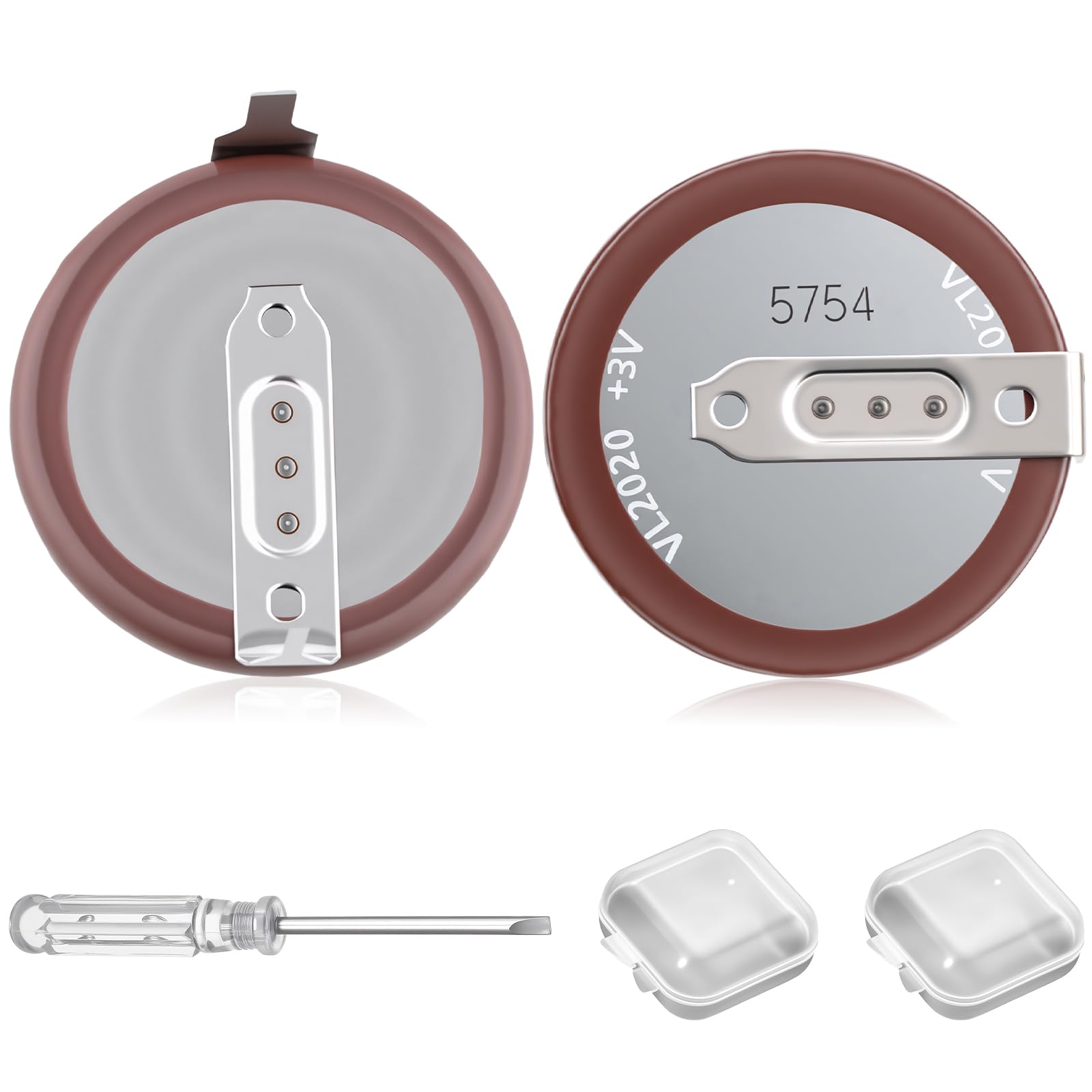 2 Stück VL2020 Batterie 3V 20mAh für Autoschlüssel Fernbedienung Kompatibel mit BMW Series BMW E87 E88 E89 E90 E91 E92 E93 X3 X5 X7 Z4 E53 E60 E61 E63 E64 E70 E71 E72 E81 E82 E84-180 Grad Winkel