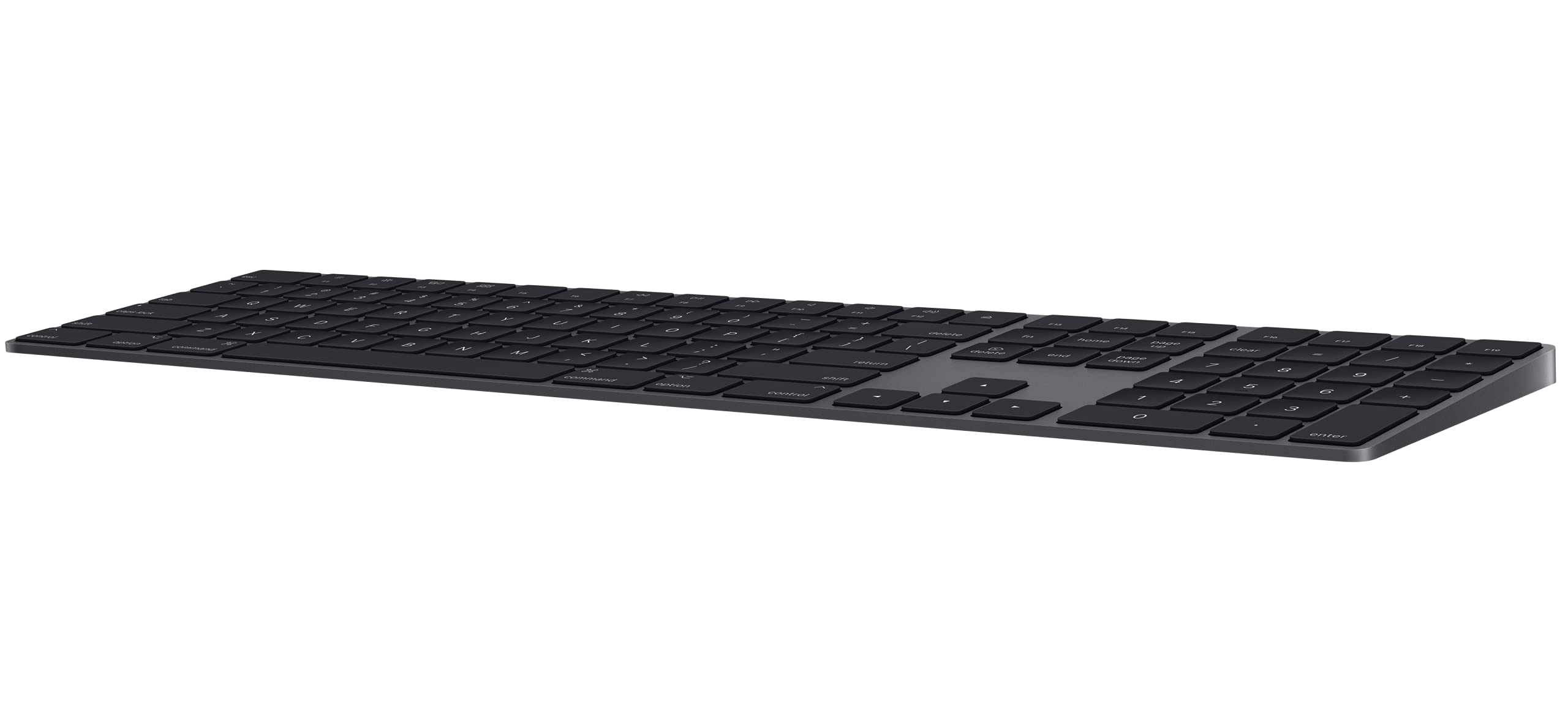 apple magic keyboard with numeric keypad space gray - us english