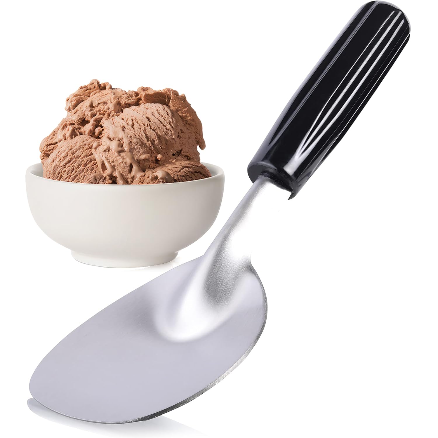 Ice cream Scoop, Ice Cream Scooper, Ice Cream Scoops Best Rated, Icecream Scoop, Ice Cream Spade with Heavy Duty Handle